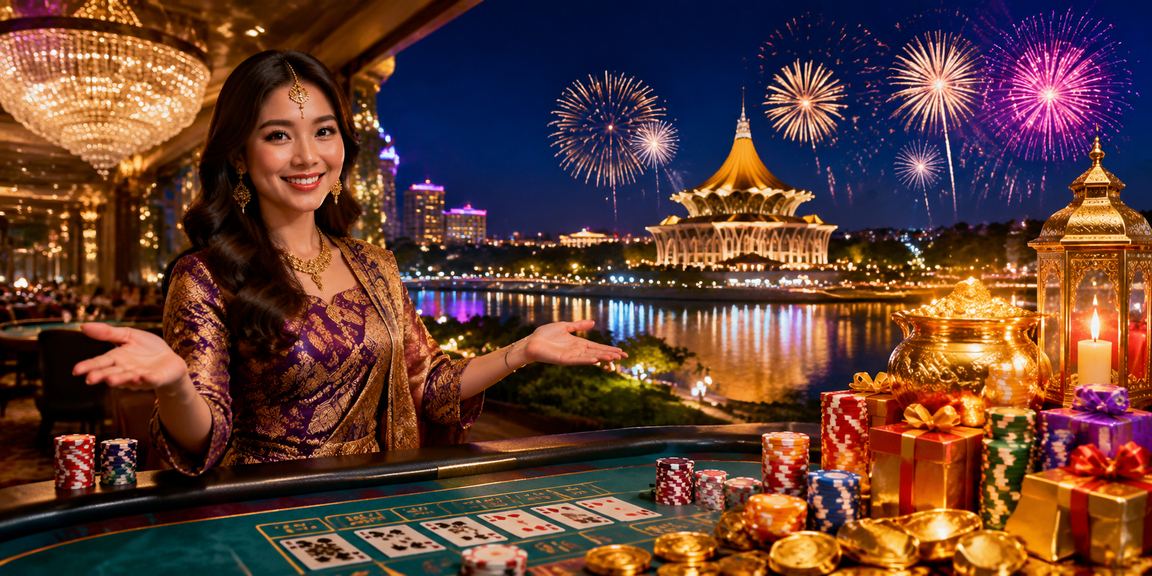 Meja permainan baccarat dengan pemain aktif di jayakaya99