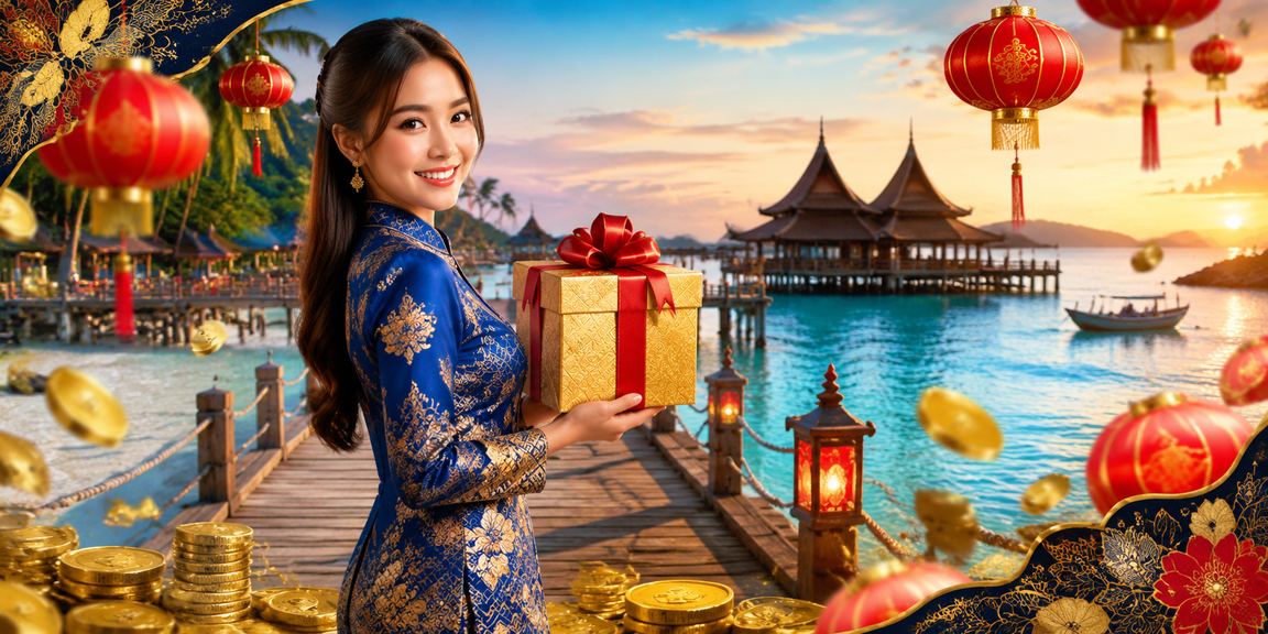 Pemain bermain loteri di jayakaya99 dengan pakaian tradisional Malaysia